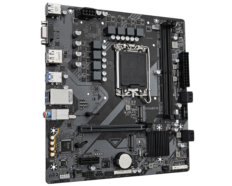 Pllake ame Gigabyte B760M E - 1.0 - DDR5, LGA1700, mATX