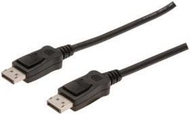Kabllo Digitus DisplayPort - DisplayPort, 15m, e zezë