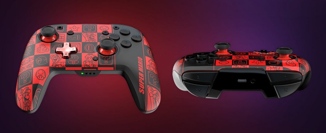 Kontroller PDP Rematch Glow in the Dark, wireless, shumëngjyrësh