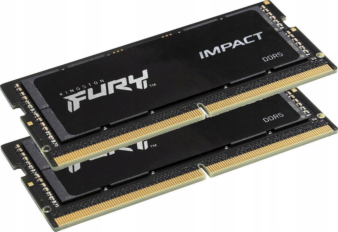 RAM laptop Kingston FURY Impact, 32GB DDR5, 6400MT/s, kit 2x16GB