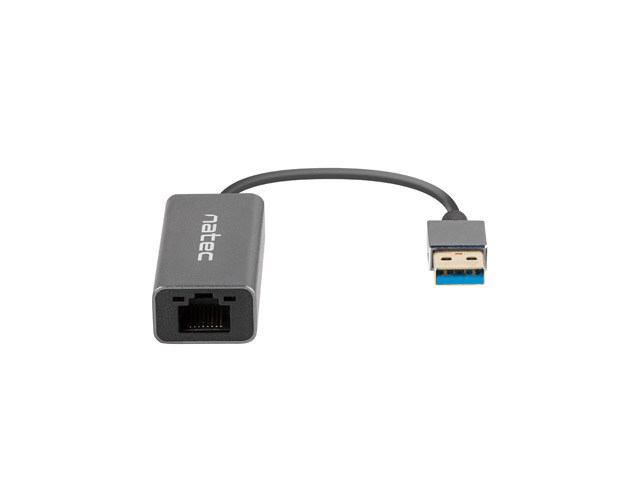 [OUTLET] Kartë rrjeti Natec Cricket, USB-A, 1GB/s, e hirtë