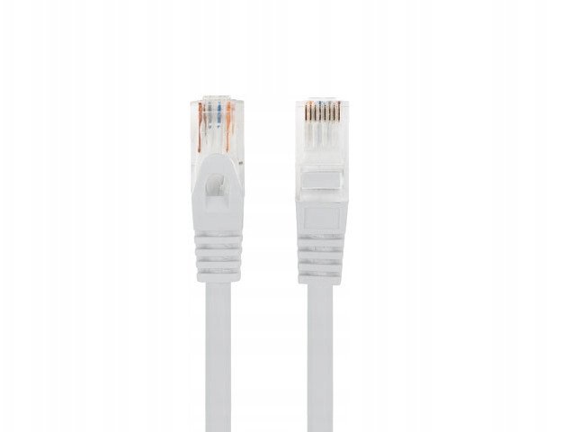 Мрежен кабел Lanberg CAT.6 UTP, 3m, LSZH, бел