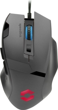 Maus gaming Speedlink Vades, 2400 DPI, USB, i zi