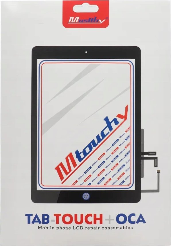 Екран на допир MUSTTBY за iPad Pro 9.7, со OCA, резервен дел, црн