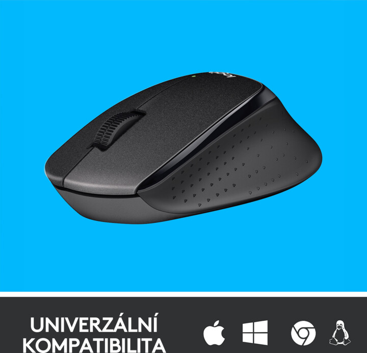 Maus Logitech M330 Silent Plus, i zi