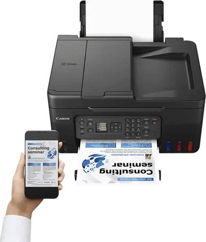 Мултифункционален уред Canon PIXMA G4570, инк-џет, Wi-Fi, црна