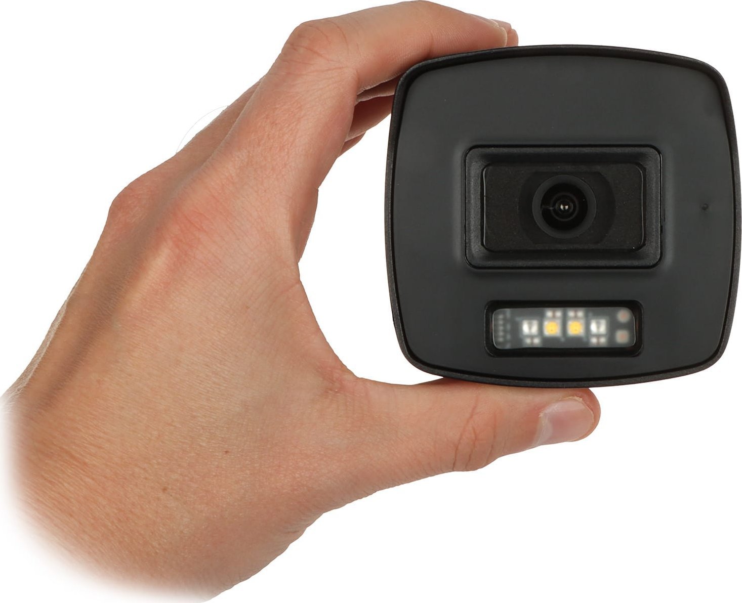 Kamerë sigurie Hikvision DS-2CE17K0T-LFS, 5MP 3K, lentë 2.8mm, IP67, e bardhë