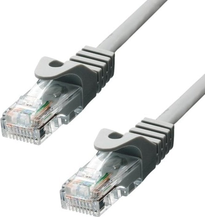 Kabllo rrjeti ProXtend CAT5e, Ethernet U/UTP, 15m, gri
