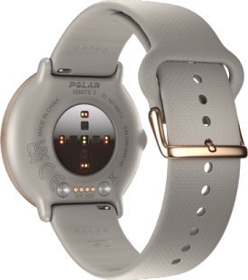 Спортски часовник Polar Ignite 3, GPS, мерење пулс, сива златна