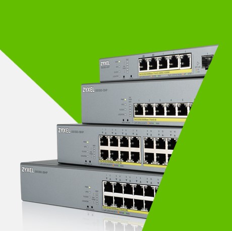 Switch rrjeti Zyxel GS1350-6HP, 5 porta, 100/1000 Mbps, PoE