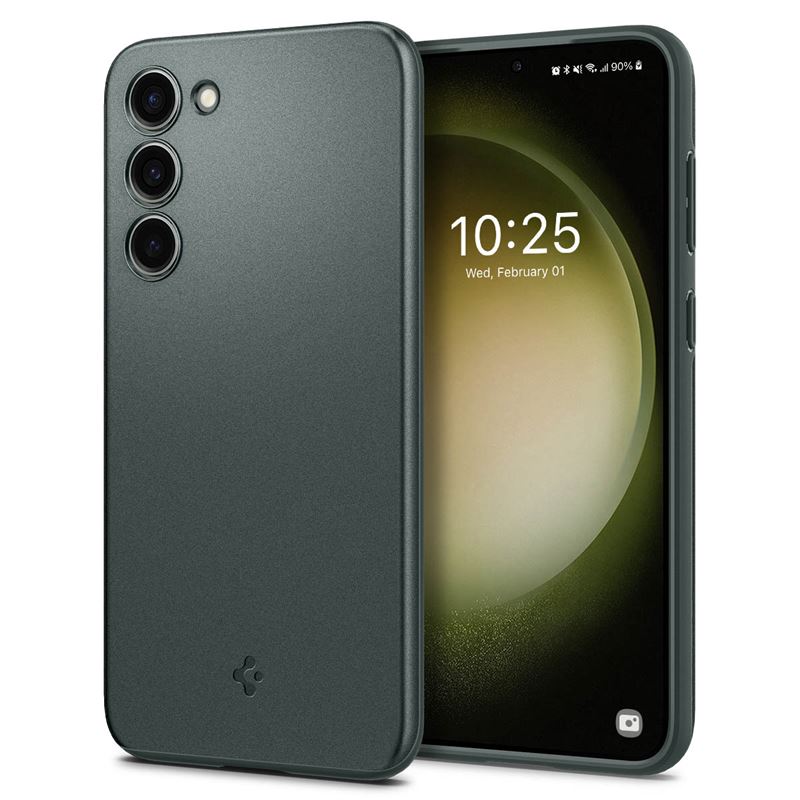 Mbështjellës për Samsung Galaxy S23 Spigen Thin Fit, i gjelbër