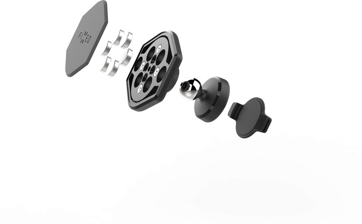 Mbajtëse magnetike FIXED Icon Flex, e zezë