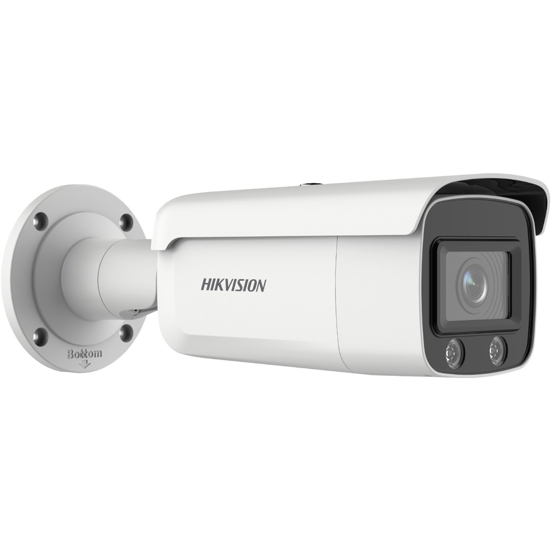 Kamerë IP HikVision DS-2CD2T27G2-L, 2.8mm, 2MP, IP67, e bardhë 