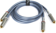 Kabllo Furutech ADL RCA (Cinch) x2 - RCA (Cinch) x2, 1m, e kaltër