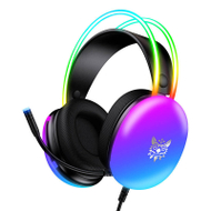 Kufje gaming ONIKUMA Professional, me mikrofon, RGB, me kabllo, të zeza