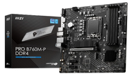 Pllakë amë MSI PRO B760M-P DDR4, mATX, Intel LGA1700, B760