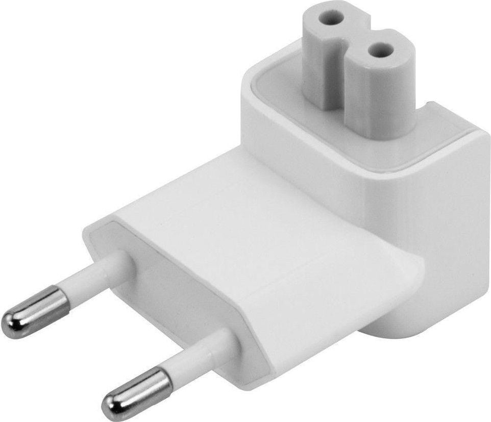 Adapter prizë Akyga AK-AD-60, Duckhead për karikues Apple, 10A, i bardhë