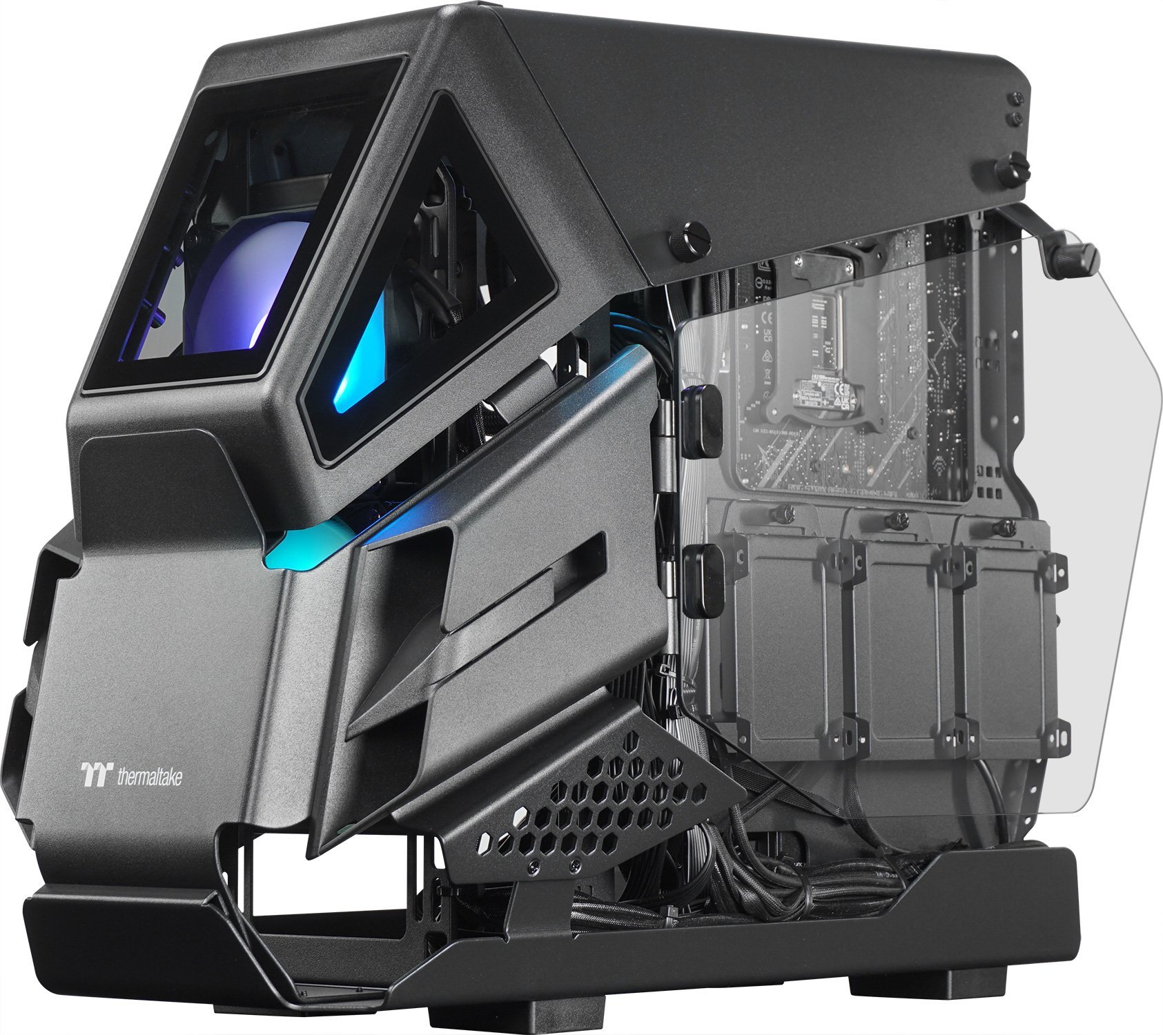 Kompjuter gaming Thermaltake Amalthea V2, i5 13600KF, RTX 4070 Ti, 32GB RAM, 1TB SSD, i zi