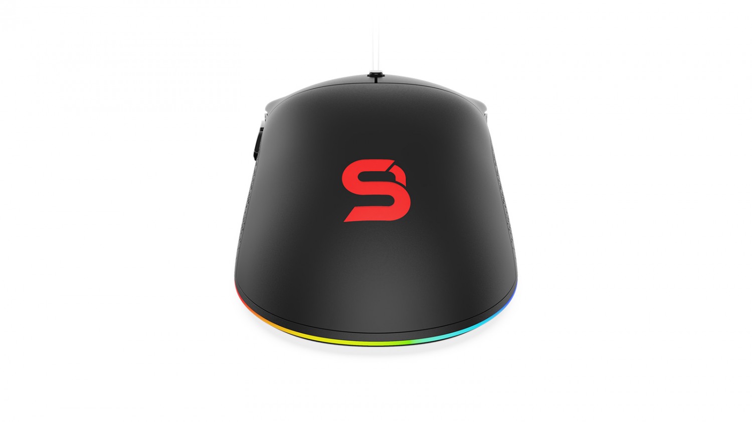 Maus SPC Gear GEM PMW3325 - USB, e zezë