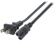 Kabllo rryme EFB Electronics EFB Power Cable, USA NEMA 5-15P në C7 180°, 1.8m, i zi