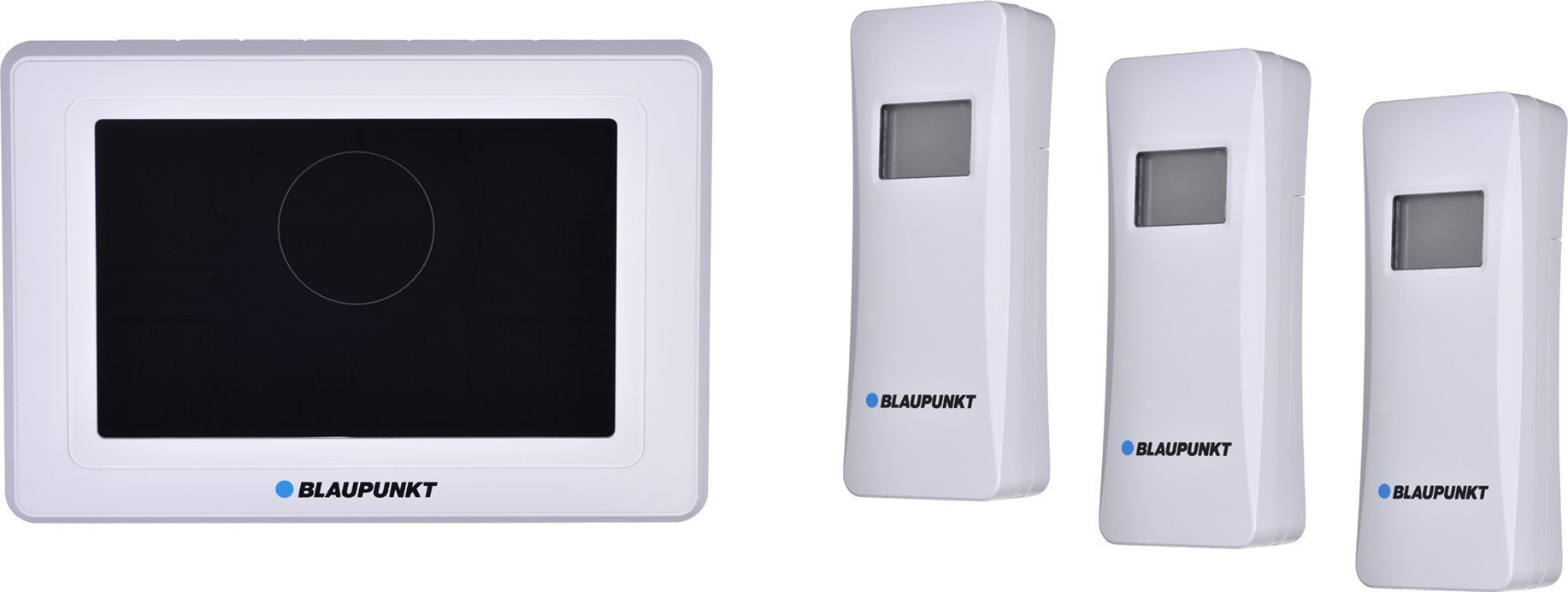 Stacion moti Blaupunkt WS40WH, ekran me ngjyra, 3 sensorë pa tela, i bardhë