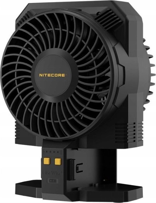 Ventilator portativ Nitecore CW30, pa kabllo, për fotografi, i zi