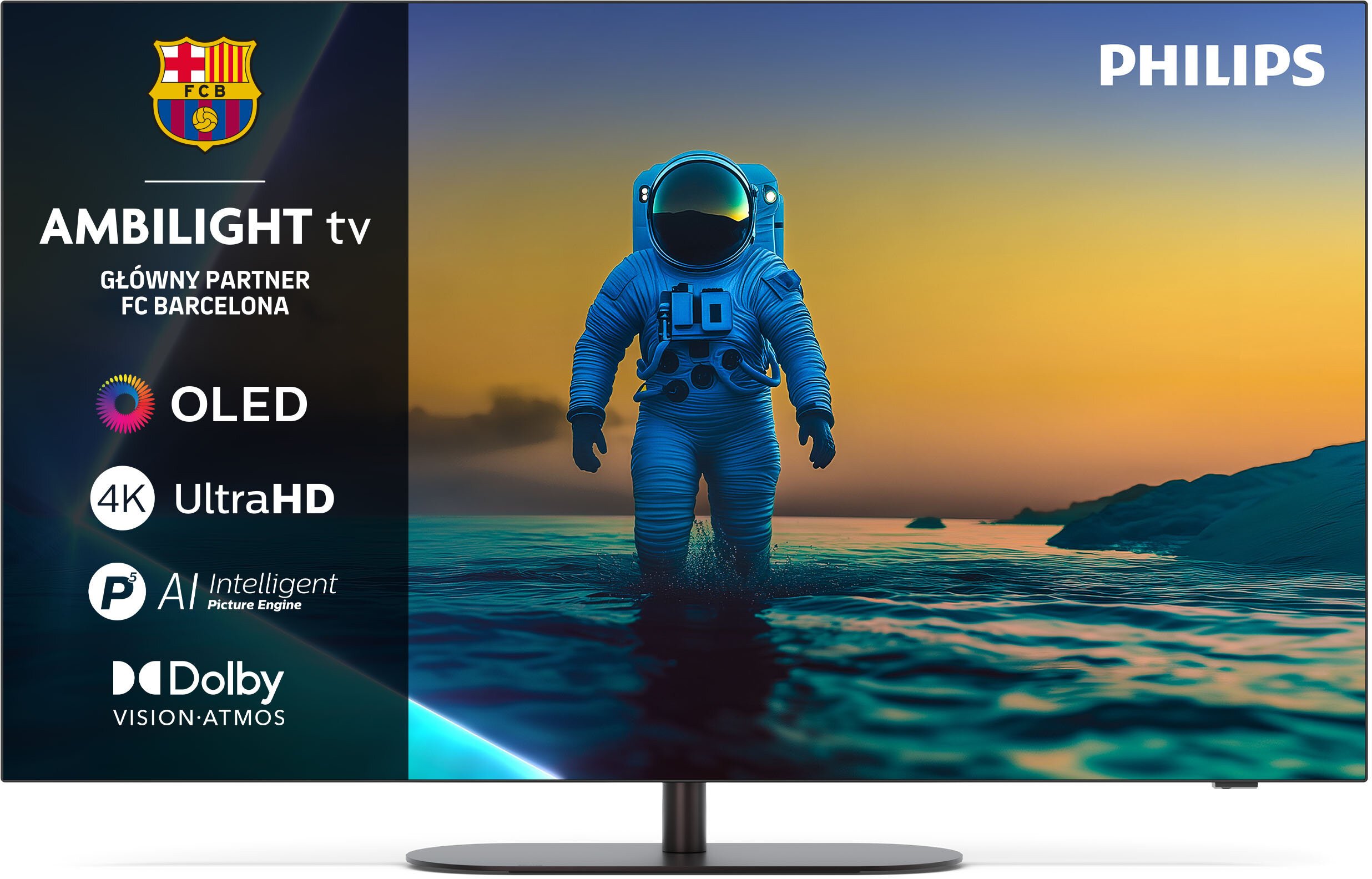 Televizor Philips 55OLED820/12 OLED, 55", 4K Ultra HD, Ambilight