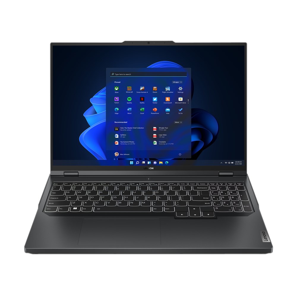 Laptop Lenovo Legion Pro 5, 16", AMD Ryzen 7, 16 GB RAM, 512 GB SSD, NVIDIA GeForce RTX 4060, i hirtë