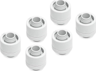 Set lidhësash kompresimi Alphacool Eiszapfen, 16/10mm, G1/4, të bardha