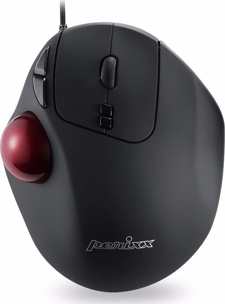Maus Perixx Perimice-517, me kabllo, USB, i zi