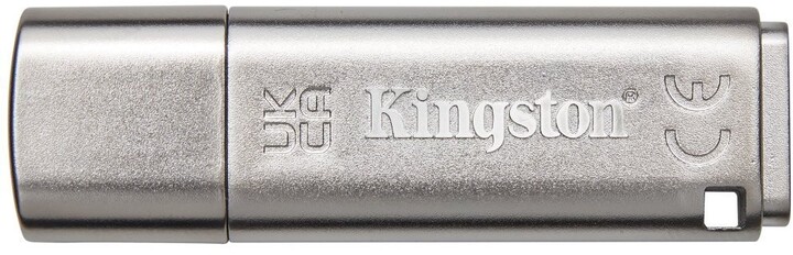 USB Kingston IronKey Locker+ 50 - 32GB, i argjendtë