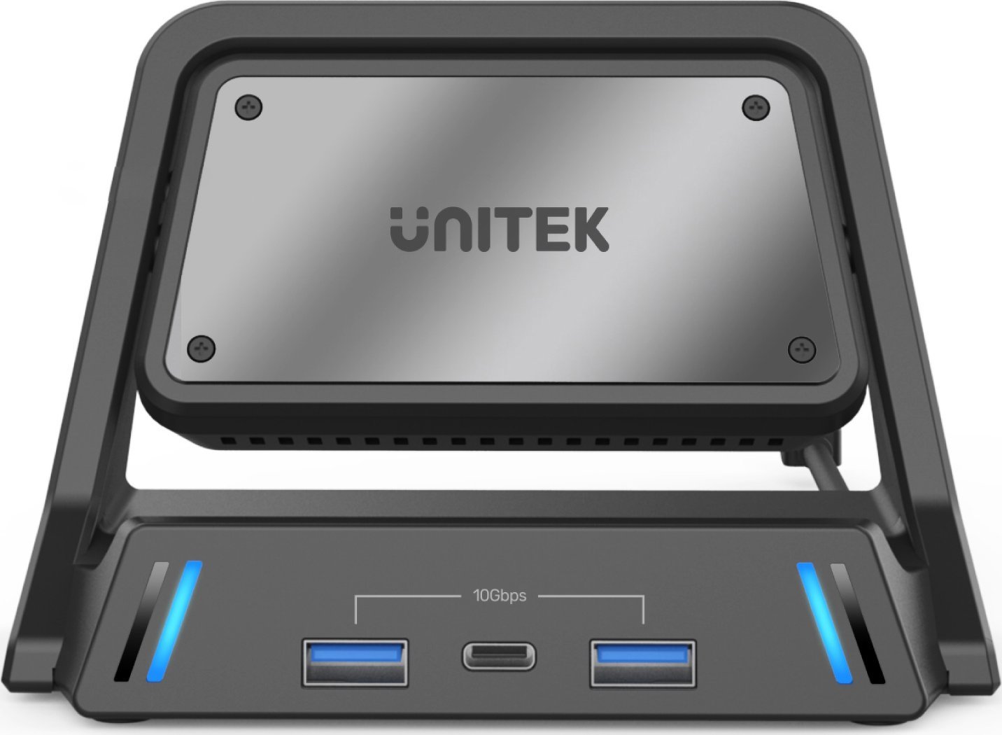 Docking station Unitek Pro D1097A për Steam Deck, 8K, 100W, e zezë