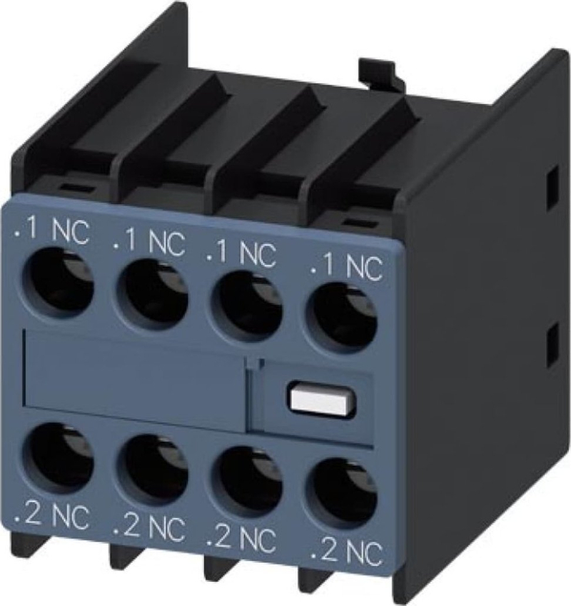 Bllok ndihmës Siemens SIRIUS 3RH2911-1FA04, 4NO, montim frontal