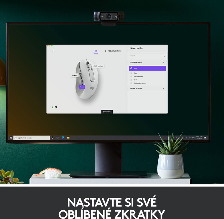 Maus Logitech M650L, i bardhë