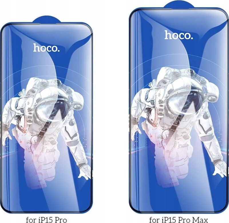 Mbrojtëse ekrani Hoco Transparent, Apple iPhone 15 Pro Max, film mbrojtës, transparent