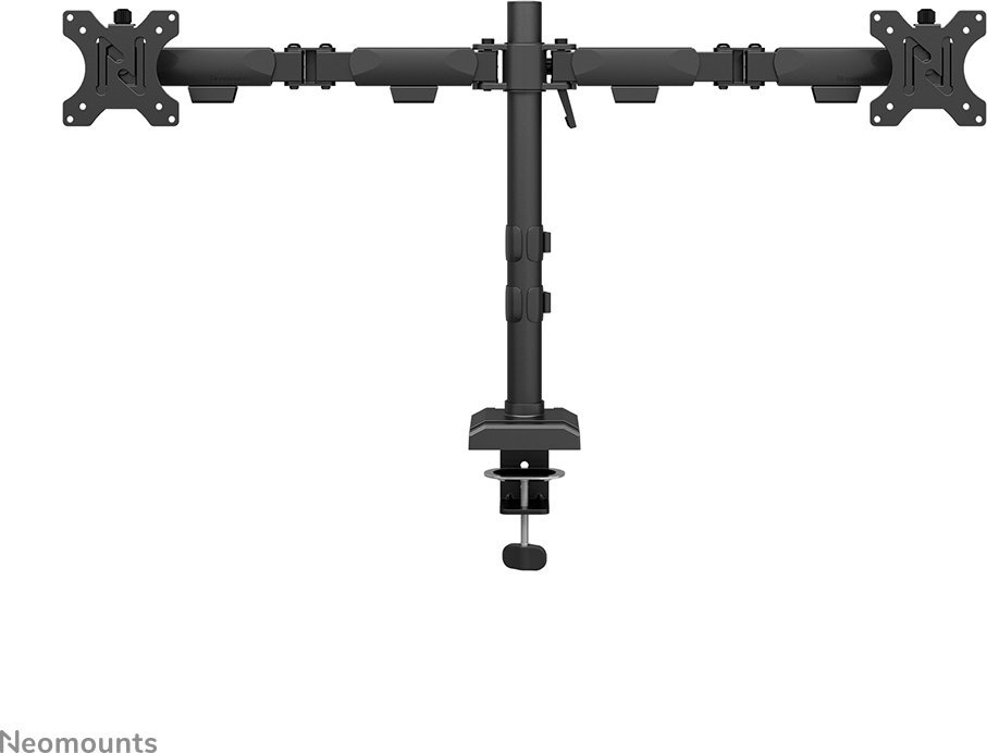 Krah monitori Neomounts DS60-600BL2, për 2 monitorë 10-32", i zi