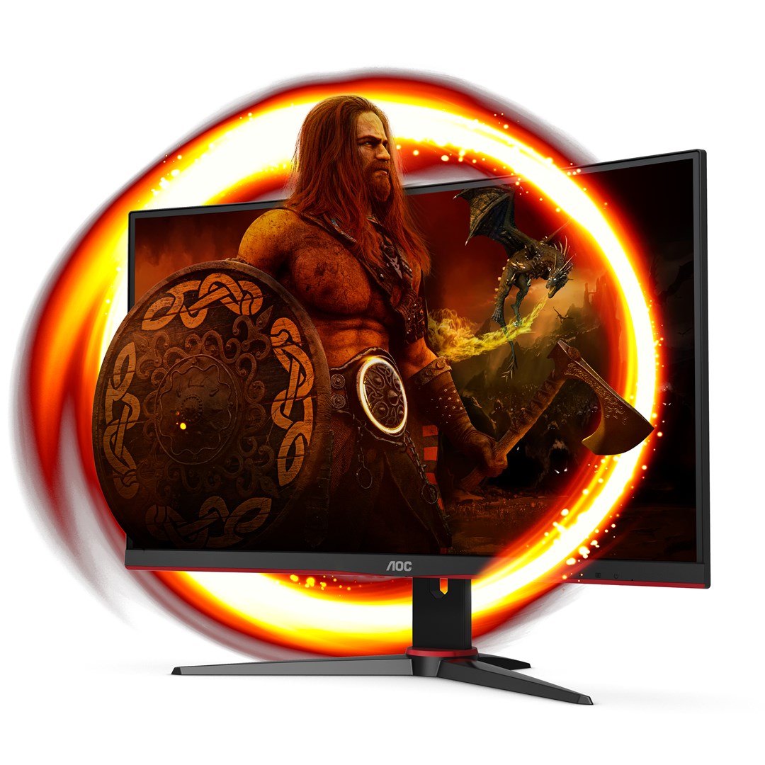 Monitor AOC C27G2E/BK, 27", Full HD, 165 Hz, i zi