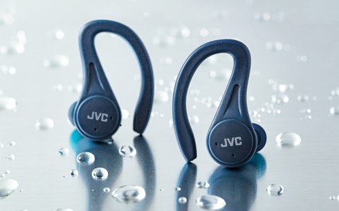Kufje JVC HA-EC25TAU, True Wireless, Bluetooth 5.1, blu