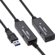 Активен продолжен кабел InLine USB 3.2 Gen 1, USB A во USB C