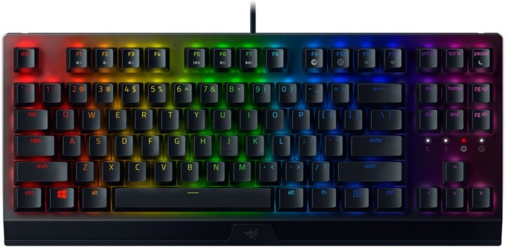 Tastierë Razer Blackwidow V3 TKL - USB, e zezë