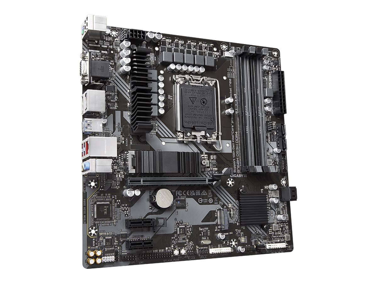 Pllakë amë Gigabyte B760M DS3H DDR4 - DDR4, LGA1700, mATX