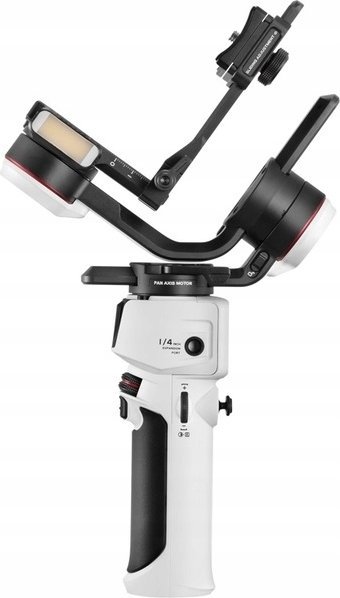 Stabilizues për kamera Zhiyun Crane M3S Combo, kompakt, 705g, i bardhë