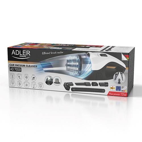 Fshesë me korrent për veturë Adler AD 7059, USB C, 12 V