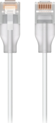 Kabllo rrjeti Ubiquiti UACC-Cable-Patch-EL-5M-W, 5m, patch shumë i hollë, e bardhë