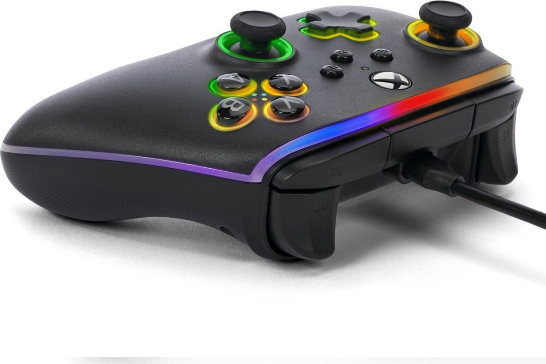 Kontroller PowerA XS Advantage Lumectra, me kabllo, i zi