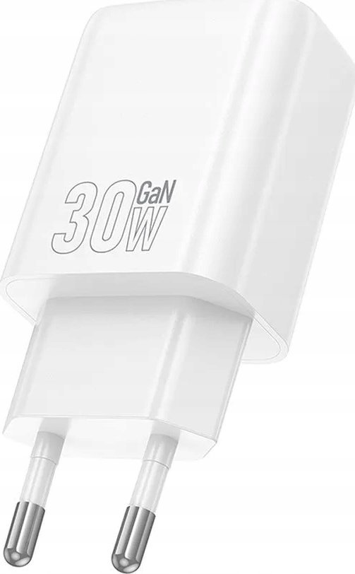 Karikues muri Hoco N63, USB A dhe USB C, 30W, i bardhë