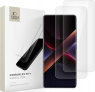 Mbrojtëse ekrani Tech-Protect Fit+ Hydrogel Film, Xiaomi Redmi Note 14 Pro 5G, 2 copë, transparente