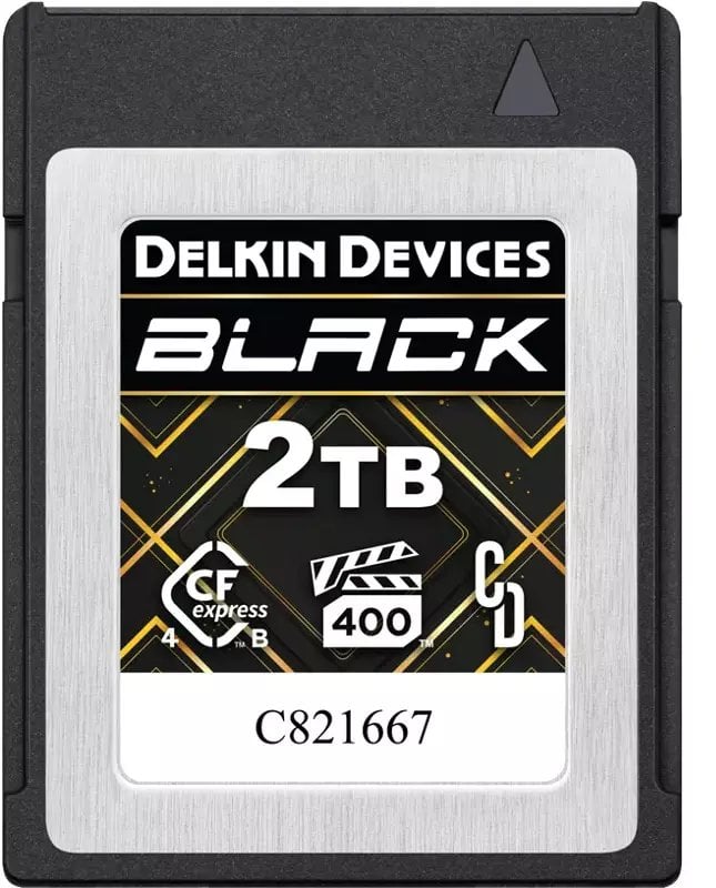 Kartë memorie Delkin Black CFexpress Type B 4.0, 2TB, VPG400