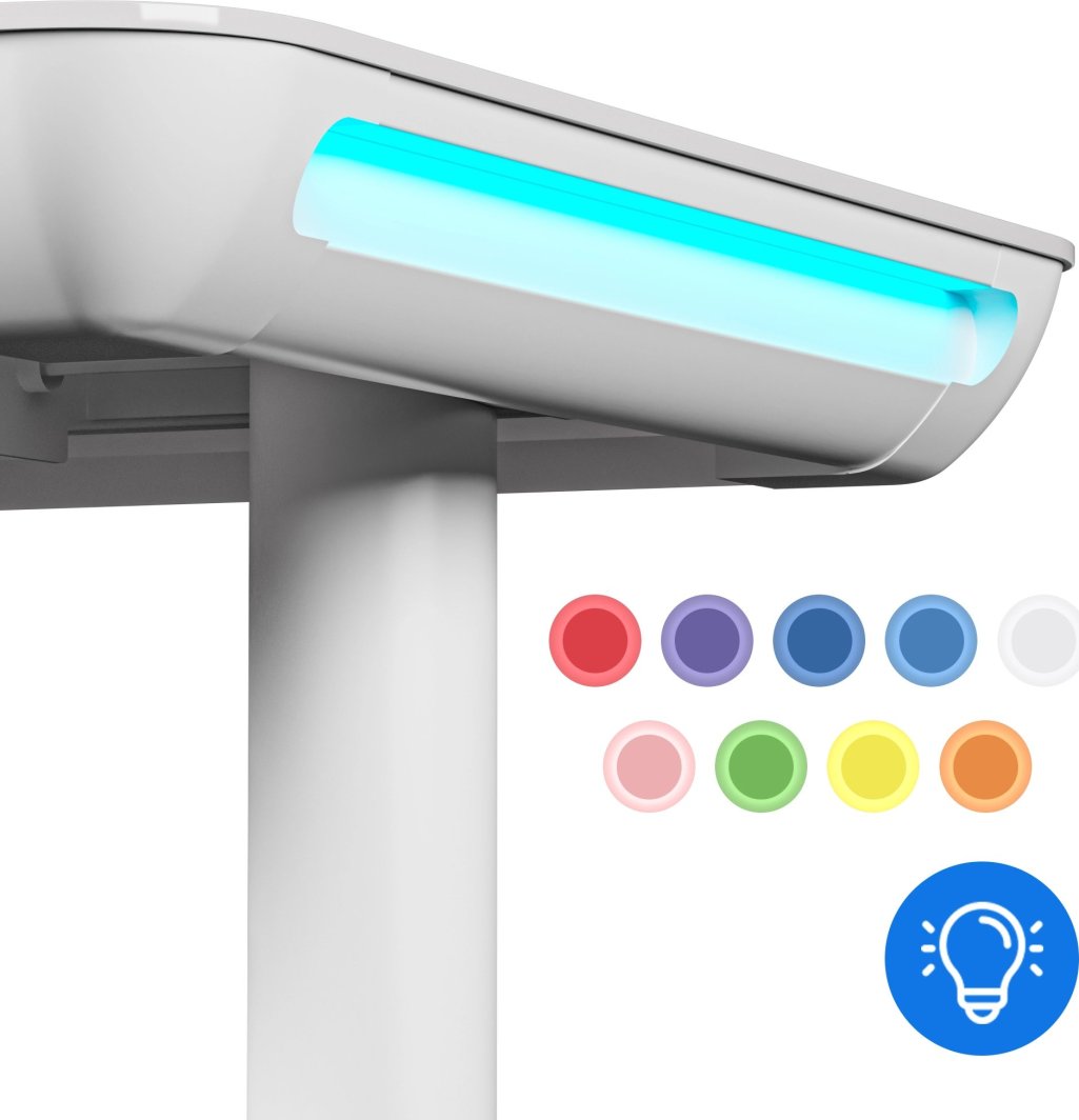 Tavolinë SENSE7 NOMO, 120 cm x 60 cm, e bardhë