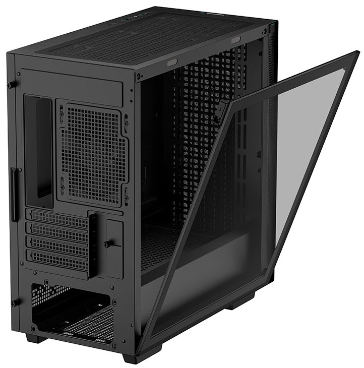 Kasë Deepcool CH370 / MidT / MiniITX, e zezë